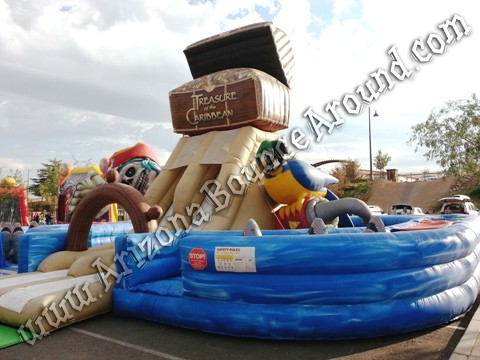 Rent Pirate themed inflatables in Phoenix